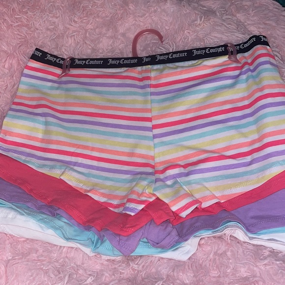 Juicy Couture 5 pair of vibrant color boy shorts - Picture 2 of 9